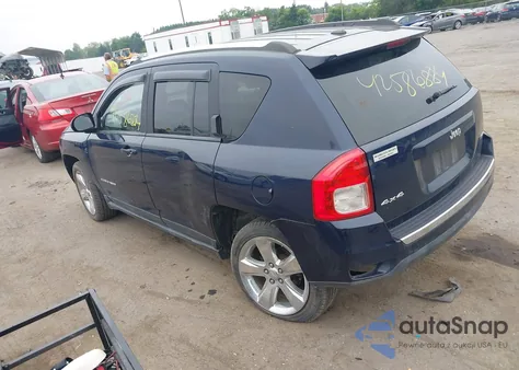 2012 Jeep Compass Limited из США, поврежденный, VIN 1C4NJDCBXCD616356